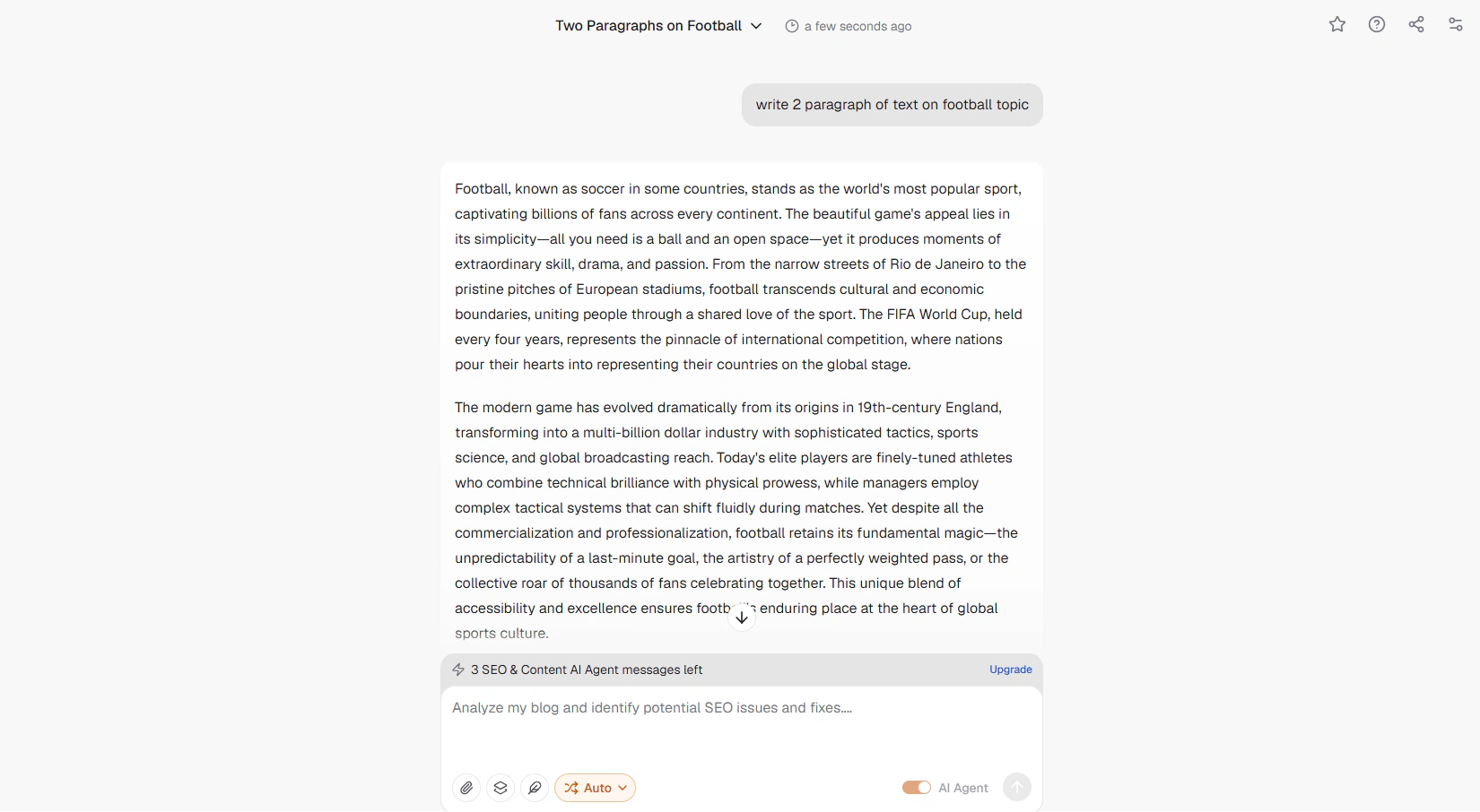 Writesonic text generator